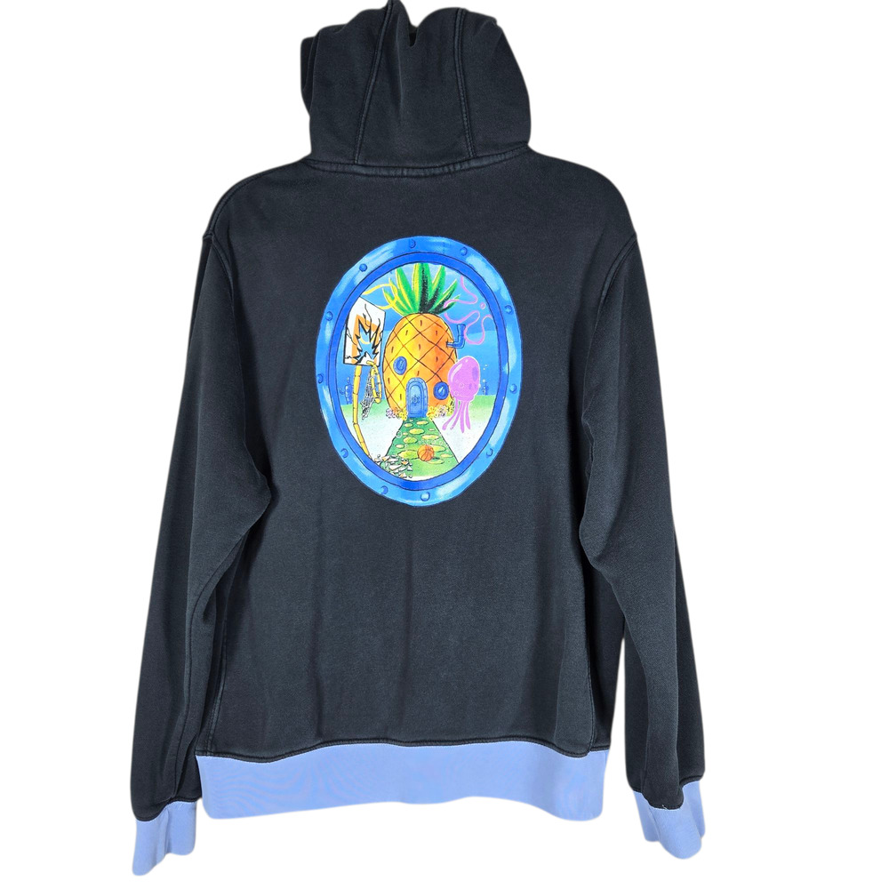 Nike‎ Kyrie Irving x SpongeBob Pineapple House Hoodie Mens Medium Black 2019 KAI